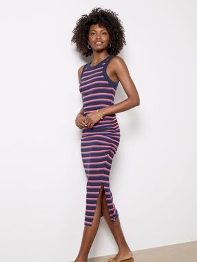 Michael Stars Wren Stripe Dress Size Small
